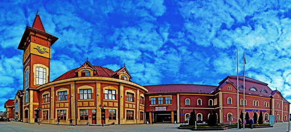 Старинный вокзал в ужгороде